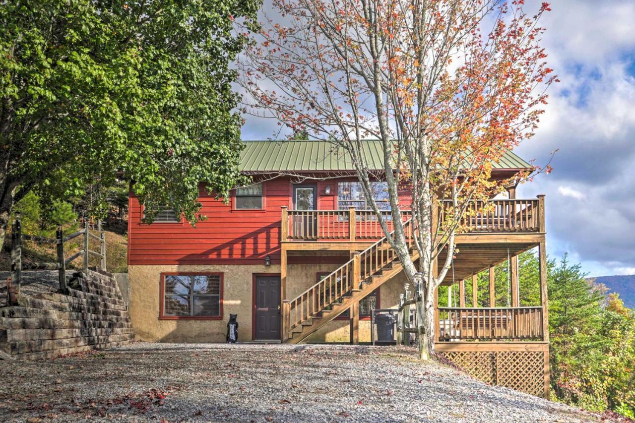 Smoky Mountain Retreat With Hot Tub, Arcade Games Villa Pigeon Forge Ngoại thất bức ảnh